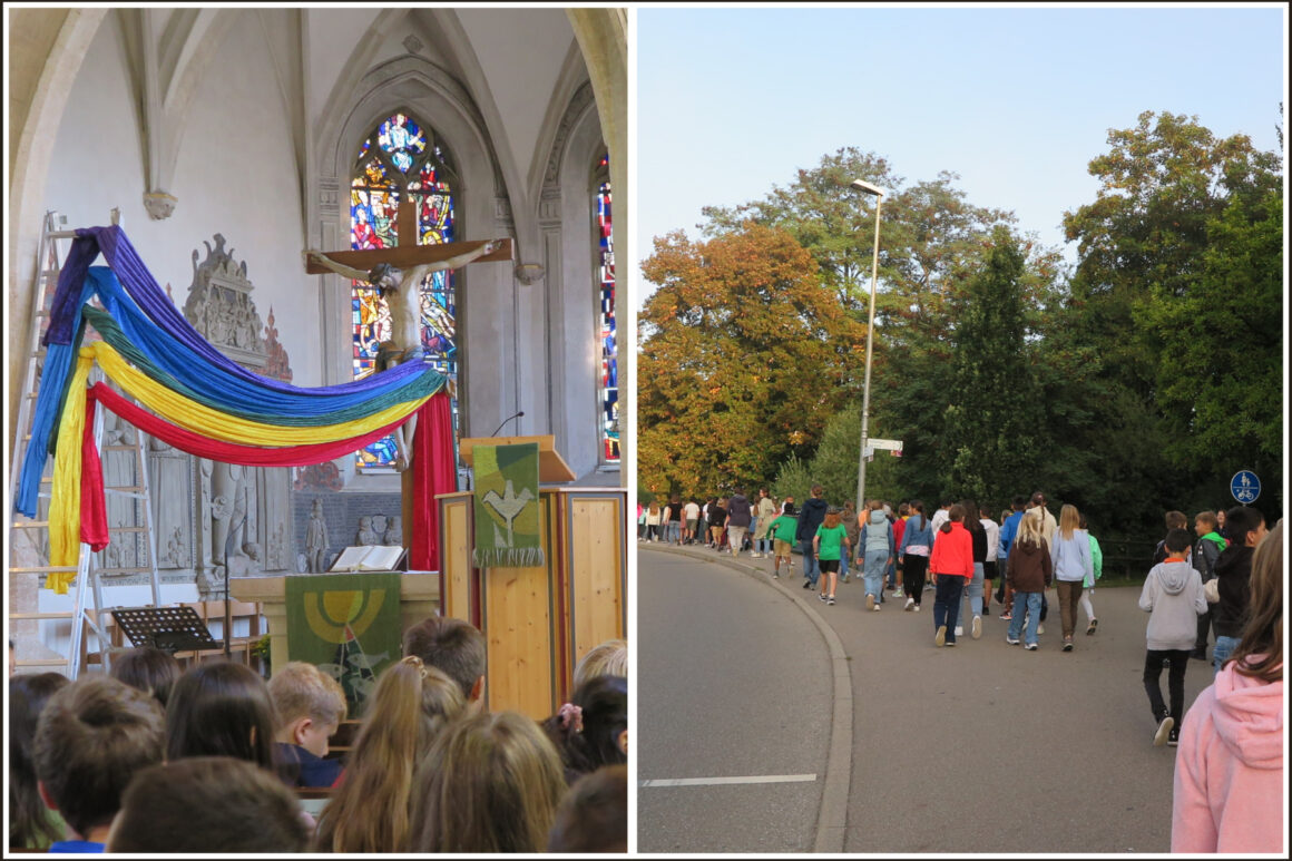 Unterm Regenbogen ins neue Schuljahr