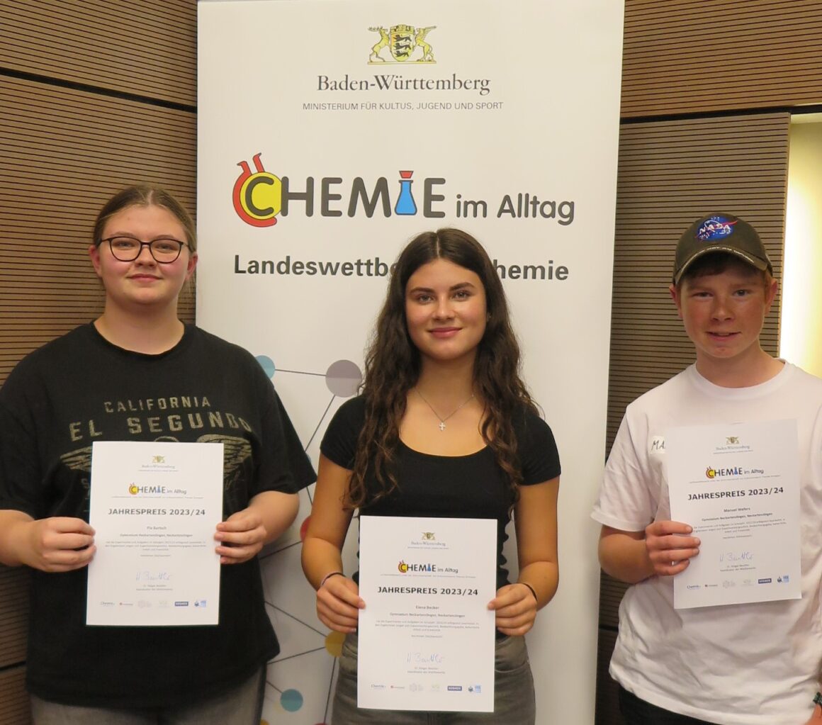 Faszinierende Einblicke und große Erfolge – Jahrespreisverleihung „Chemie im Alltag“ in der Experimenta in Heilbronn