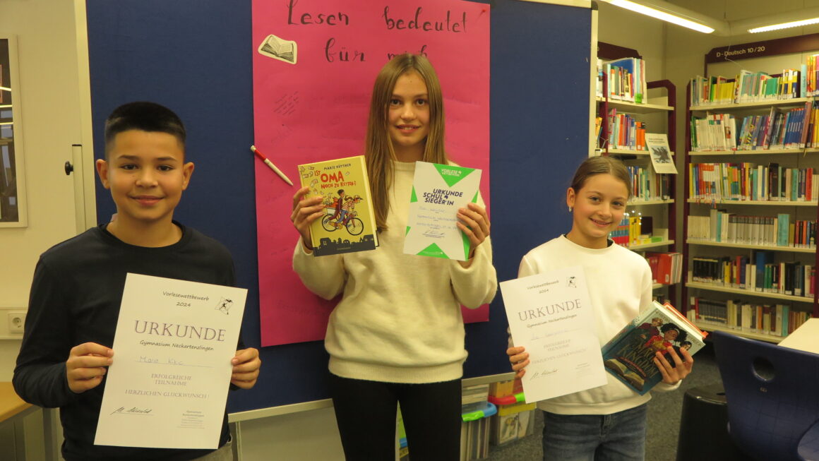Spannende Entscheidung beim Lesewettbewerb