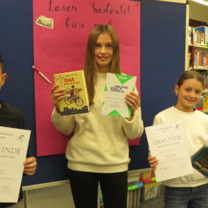 Spannende Entscheidung beim Lesewettbewerb