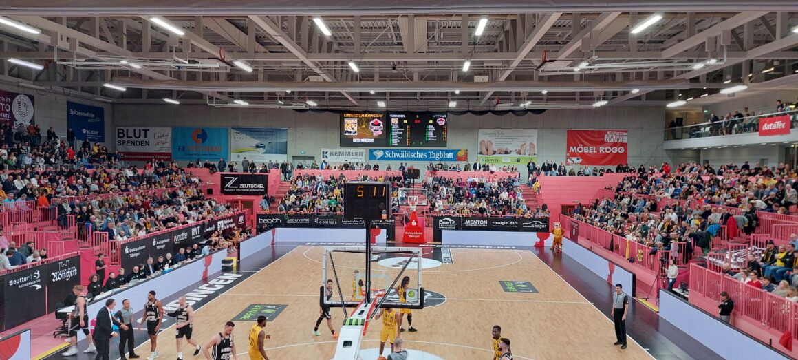 Sportkurse live beim Basketball