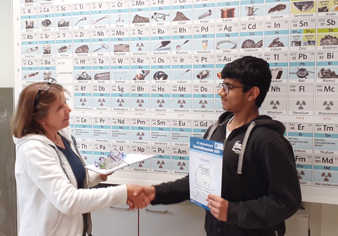 Erfolg bei Chemieolympiade