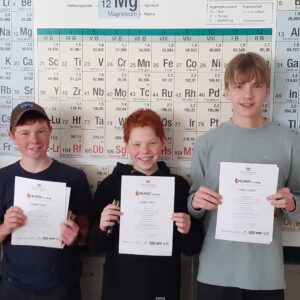 Chemie-Wettbewerb: Gelungene erste Runde mit Bananen-Tattoo