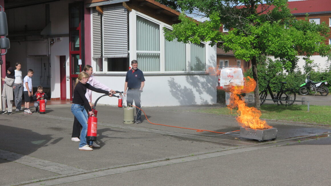 Katastrophenschutztag für sechste Klassen