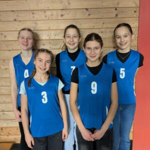U16-Volleyballerinnen in Böblingen